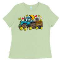Matcha softball tractor Ladies Tee - SublimationCraftShop