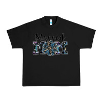 Black blessed mom Urban Heavy Tee - SublimationCraftShop