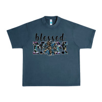 Midnight Navy blessed mom Urban Heavy Tee - SublimationCraftShop