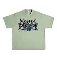 Oil Green blessed mom Urban Heavy Tee - SublimationCraftShop