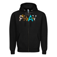 Black Just Pray Zipper Hoodie - RanaPortraitStore