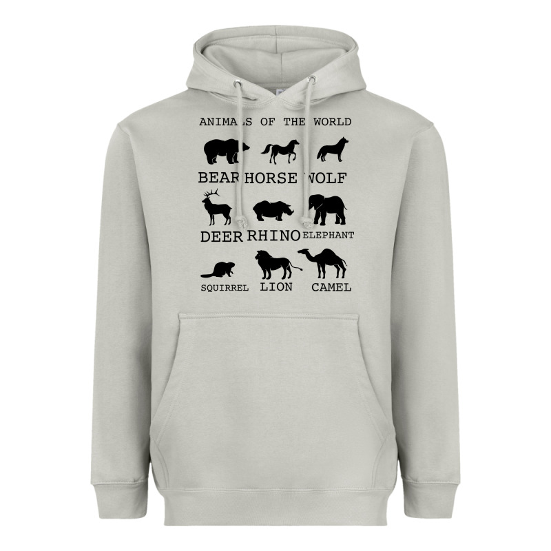 Anımals Of The World Heavyweight Hoodie by Bettercallsaul | Teevron