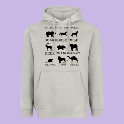 Anımals Of The World Heavyweight Hoodie Designed By Bettercallsaul