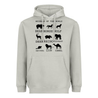 Moon Dust Anımals Of The World Heavyweight Hoodie - Bettercallsaul