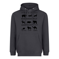 Smoke Anımals Of The World Heavyweight Hoodie - Bettercallsaul