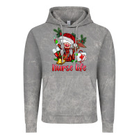 Cloud Rock christmas nurse life gnome Vintage Hoodie - BarkalooDesign