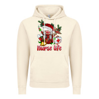 Vintage Artic christmas nurse life gnome Vintage Hoodie - BarkalooDesign