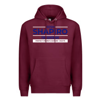 Burgundy josh shapiro for governor Premium Hoodie - maiPhamDesign