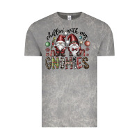 Cloud Rock Chillin With My Gnomies Vintage Tee - CowhideDigitalArt