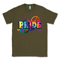 Army Green Hippie pride Classic Tee - FaDigitalArtStudio