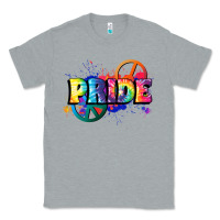 Heather Grey Hippie pride Classic Tee - FaDigitalArtStudio