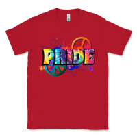 Red Hippie pride Classic Tee - FaDigitalArtStudio
