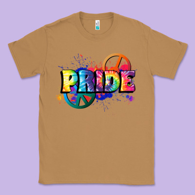 Hippie Pride Classic Tee Designed By Fadigitalartstudio