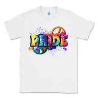 White Hippie pride Classic Tee - FaDigitalArtStudio