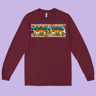It's Fall Y'all Long Sleeve Tee Designed By Artiststas