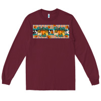 Burgundy it's fall y'all Long Sleeve Tee - Artiststas