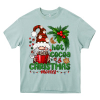 Arona Hot Cocoa And Christmas Movie Heavy Core Tee - BundleAndBundleShop