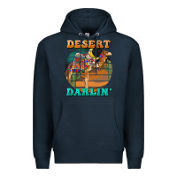Navy desert darling camel Premium Hoodie - BarkalooDesign