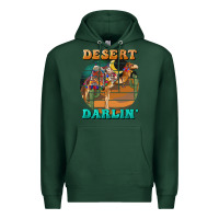 Sports Green desert darling camel Premium Hoodie - BarkalooDesign