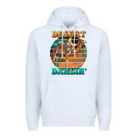 White desert darling camel Premium Hoodie - BarkalooDesign