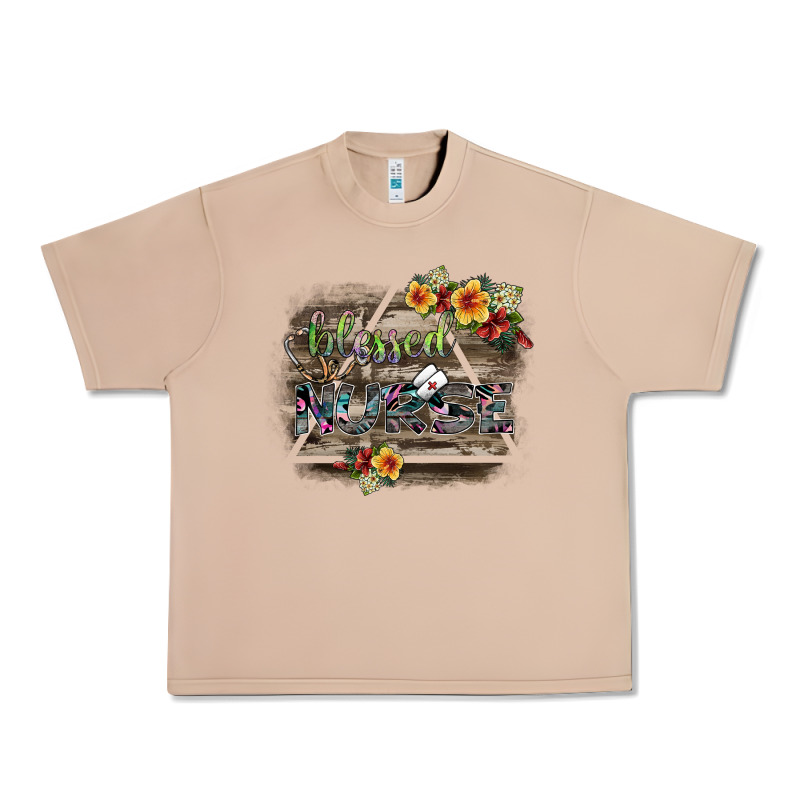 Blessed Nurse Urban Heavy Tee by SublimationCraftShop | Teevron
