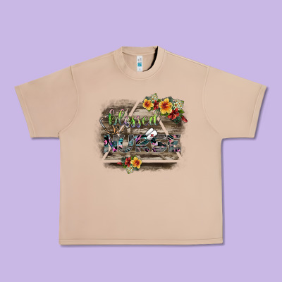 Blessed Nurse Urban Heavy Tee Designed By Sublimationcraftshop