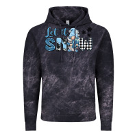 Cloud Black let it snow gnome Vintage Hoodie - BarkalooDesign