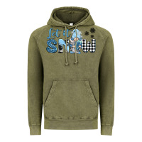 Vintage Olive let it snow gnome Vintage Hoodie - BarkalooDesign