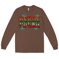 Chestnut Merry Drink I Am Christmas Long Sleeve Tee - Artiststas
