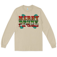 Mushroom Merry Drink I Am Christmas Long Sleeve Tee - Artiststas