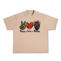 Burro peace love bison Urban Heavy Tee - RanaPortraitStore