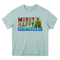 Arona merry happy chrismukkah Heavy Core Tee - FaDigitalArtStudio
