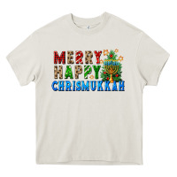Merry Happy Chrismukkah Heavy Core Tee | Teevron