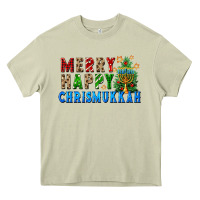 Mossy merry happy chrismukkah Heavy Core Tee - FaDigitalArtStudio