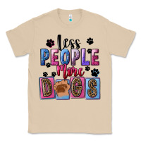 Mushroom Less people more dogs Mother's Day Classic Tee - FaDigitalArtStudio