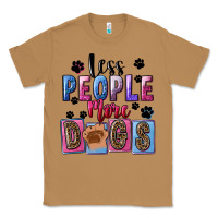 Toasted Coconut Less people more dogs Mother's Day Classic Tee - FaDigitalArtStudio