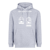 Heather Grey Attempted Murder Heavyweight Hoodie - Bettercallsaul