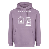 Lavender Attempted Murder Heavyweight Hoodie - Bettercallsaul