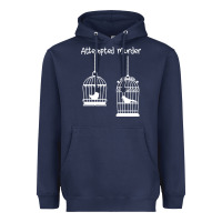 Navy Attempted Murder Heavyweight Hoodie - Bettercallsaul