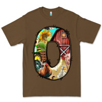Cacao farm life alphabet lowercase letters o Premium Tee - BundleAndBundleShop