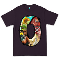 Plum farm life alphabet lowercase letters o Premium Tee - BundleAndBundleShop