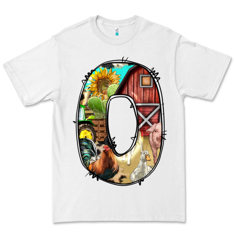 Farm Life Alphabet Lowercase Letters O Premium Tee by BundleAndBundleShop | Teevron