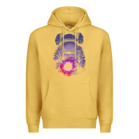Antique Gold astronaut deep space Premium Hoodie - maiPhamDesign