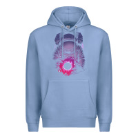 Colony Blue astronaut deep space Premium Hoodie - maiPhamDesign
