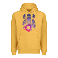 Mustard astronaut deep space Premium Hoodie - maiPhamDesign