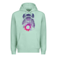 Seafoam astronaut deep space Premium Hoodie - maiPhamDesign