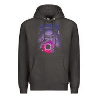 Smoke astronaut deep space Premium Hoodie - maiPhamDesign