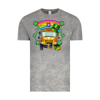 Cloud Rock st. patricks day school bus Vintage Tee - SublimationCraftShop