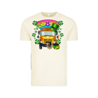St. Patricks Day School Bus Vintage Tee | Teevron