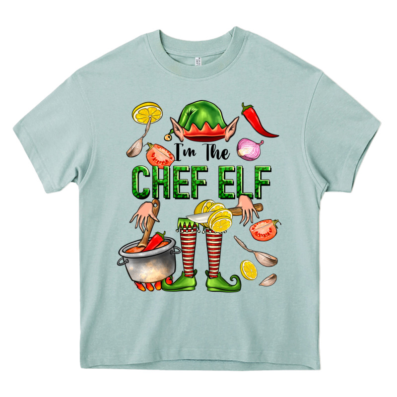 Im The Chef Elf Heavy Core Tee by FaDigitalArtStudio | Teevron